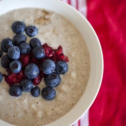 Coconut Spiced Rice with Berries