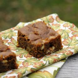Pumpkin Blondies