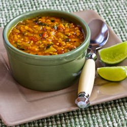Mexican Red Lentil Stew
