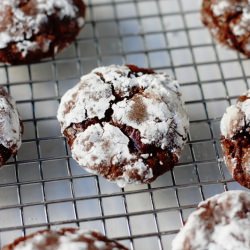 Deep Dark Chocolate Cookies