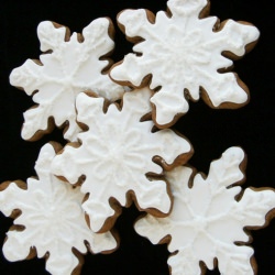 Gingerbread Snowflakes
