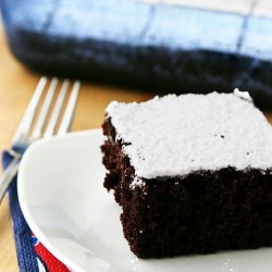 Chocolate Wacky Depression Cake