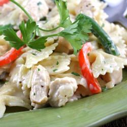Pasta in Lemon Cream Sauce