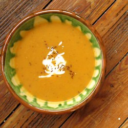Spiced Carrot and Lentil Soup