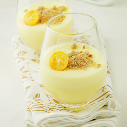 White Chocolate Cardamom Mousse