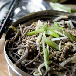 Tahini Noodle Toss