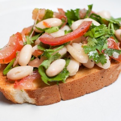 Greek Beans on Toast