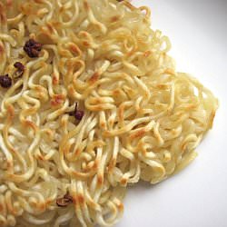 Garlic Pan Fried Noodles
