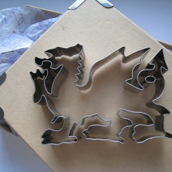 Welsh Dragon Cookie Cutter