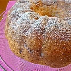 Sour Cream and Walnut Cake