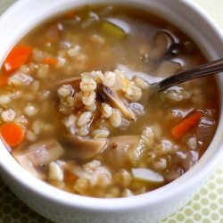 Mushroom Barley Soup