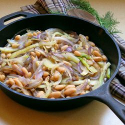 Braised Fennel with Cannelloni
