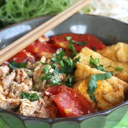 Bun Rieu Crab Noodle Soup