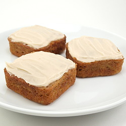 Apple Carrot Maple Cakes