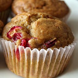 Pumpkin Cranberry Muffin