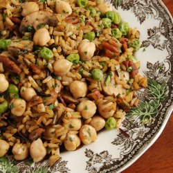 Wild & Brown Rice With Mushrooms