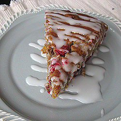 Cranberry Pumpkin Coffee Cake