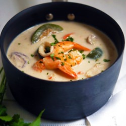 Thai Green Curry with Seafood