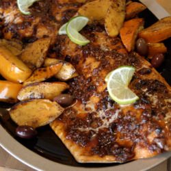 Slow Roasted Salmon