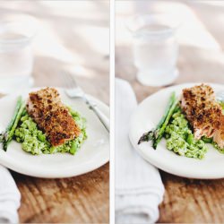 Walnut Wild Salmon & Edamame Mash