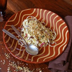 Spaghetti with Ricotta & Radicchio