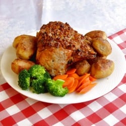 Apple Roasted Pork Loin