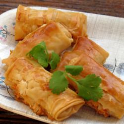 Briouats Filled with Goat’s Cheese