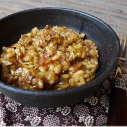 Porcini and Pancetta Risotto