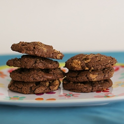 Chocolate Peanut Butter Cup Cookies
