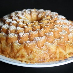 Coconut Mochi Bundt Cake