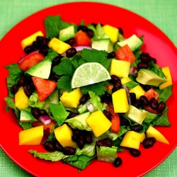 Black Bean Salad with Mango