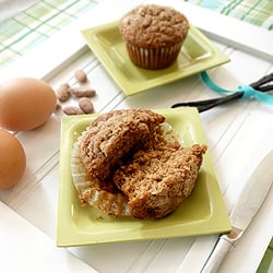 Brown Sugar Pear Muffins