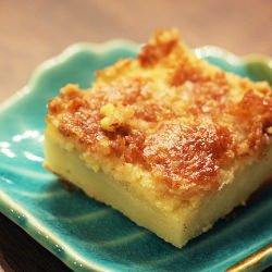 Mochi Custard Bars