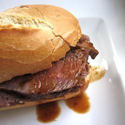 Steak Sandwich w/ Pan Sauce