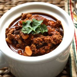 Smoky Turkey Chili
