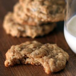 Ginger Oatmeal Raisin Cookies
