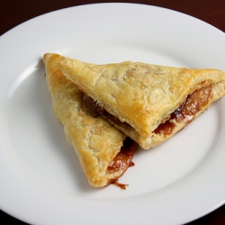 Chocolate Strawberry Turnover