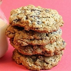 Chocolate-Cherry Heart Smart Cookie