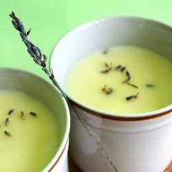 Lavender Vanilla Pudding