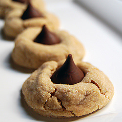 Peanut Butter Blossom Cookies