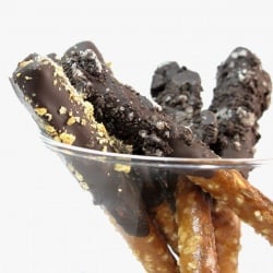 Vegan Chocolate Pretzels