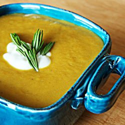 Leftover Apple Roasted Chicken Soup