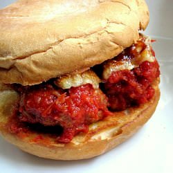 Turkey Ball Sandwich