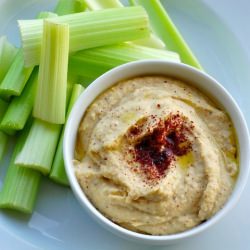 Meyer Lemon and Sumac Hummus