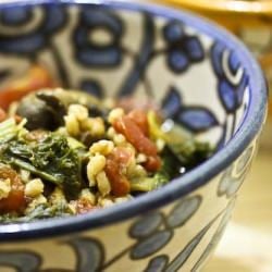 Barley Stew with Leeks and Greens