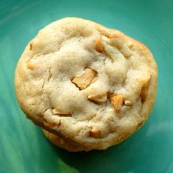 Malted Butterscotch Cashew Cookies