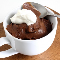 Bittersweet Chocolate Pudding