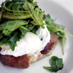 Poached Egg w/ Toulouse Sausages