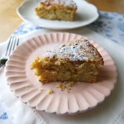 Apple Almond Coffee Cake