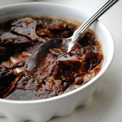 Dark Chocolate Crème Brulée